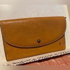 Frye Brown Leather Wallet